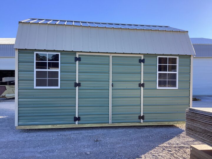 Metal Side Lofted Barn 10 x 16 - Image 8