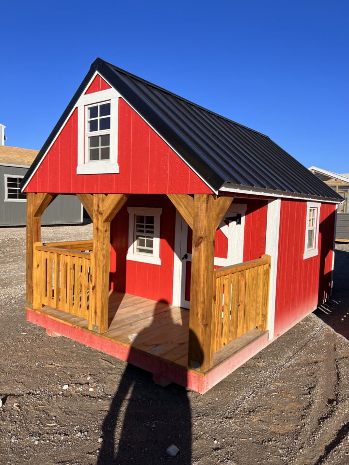 PlayHouse Cabin (Seasonal) 8 x 12 - Image 2