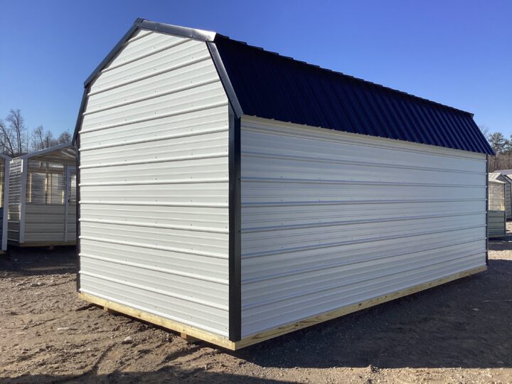Metal Side Lofted Barn 10 x 20 - Image 3