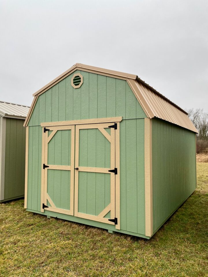 Traditional Side Lofted Barn 10 x 16 - Image 2