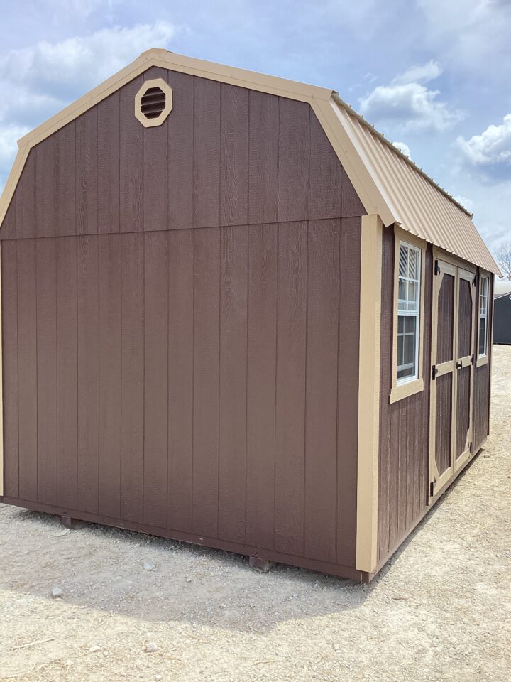 Traditional Side Lofted Barn 10 x 16 - Image 2