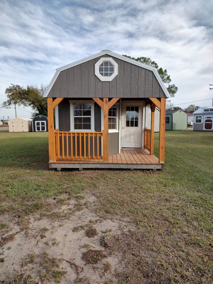 Elite Deluxe Lofted Barn Cabin 12 x 40 - Image 11
