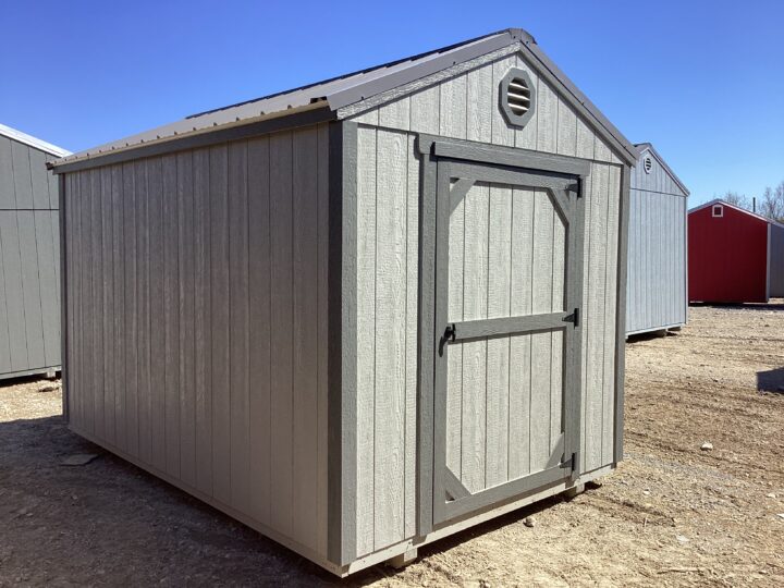 Traditional Short Wall  Garden Shed 8 x 12