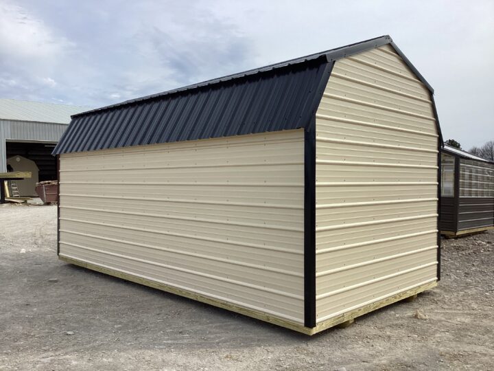 Metal Side Lofted Barn 10 x 20 - Image 3