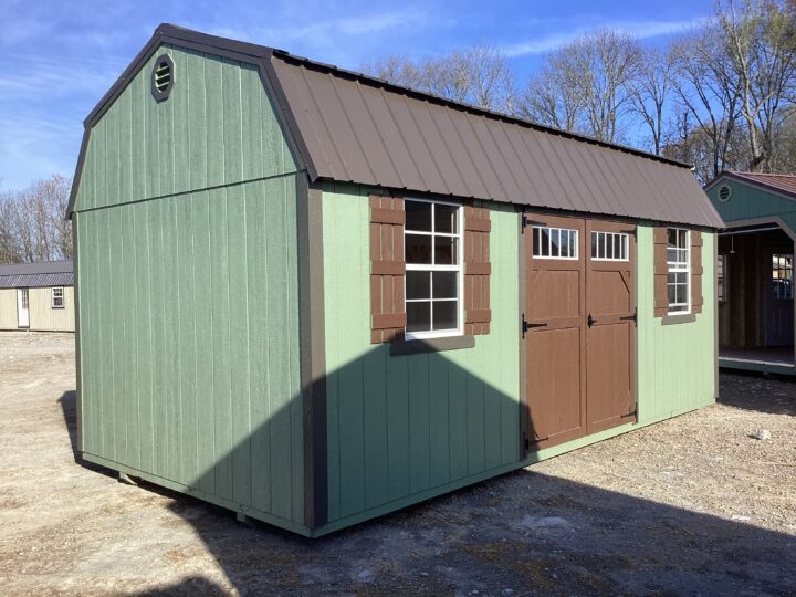 Traditional Side Lofted Barn 10 x 20 - Image 7