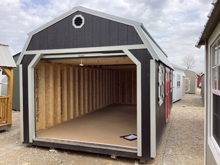 Elite Side Lofted Barn 12 x 24 - Image 2