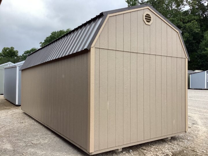 Traditional Side Lofted Barn 10 x 24 - Image 2
