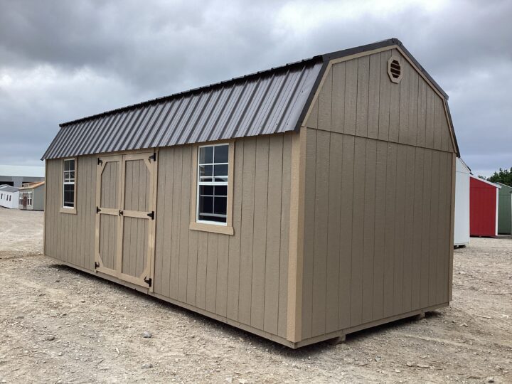 Traditional Side Lofted Barn 10 x 24 - Image 3