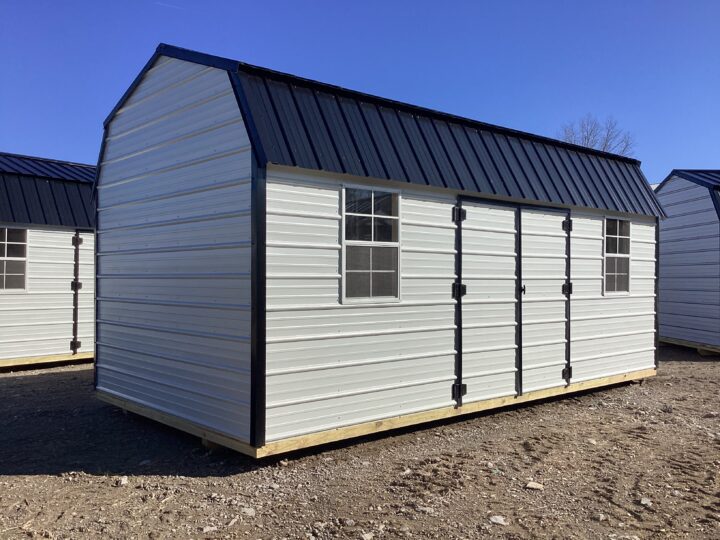 Metal Side Lofted Barn 10 x 20 - Image 4