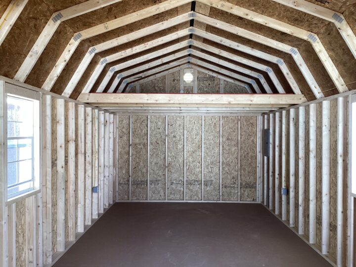 Traditional Lofted Barn Cabin 12 x 32 - Image 7