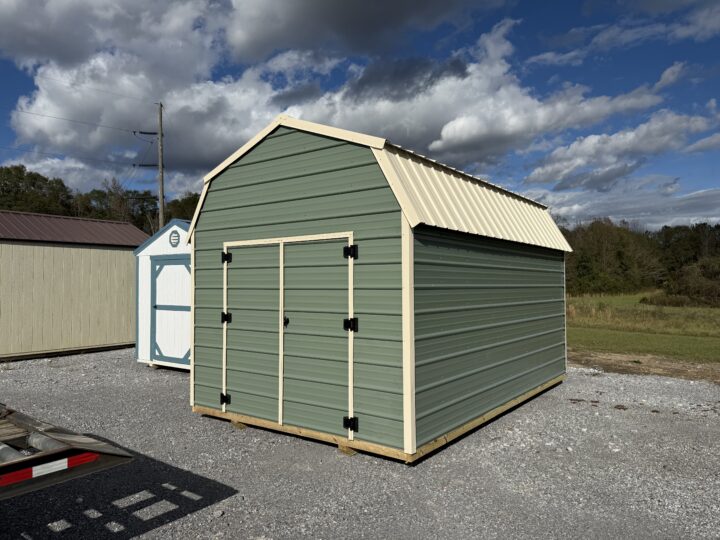 Metal Lofted Barn 10 x 16