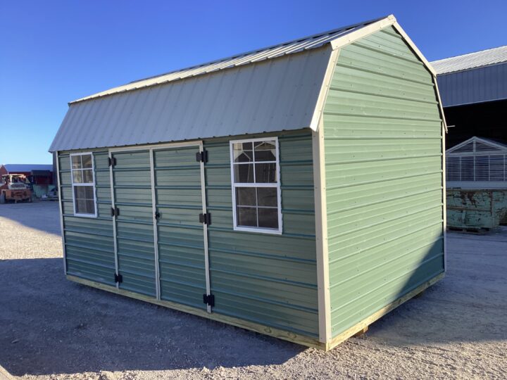 Metal Side Lofted Barn 10 x 16 - Image 3