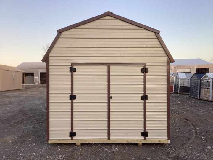 Metal Lofted Barn 10 x 20