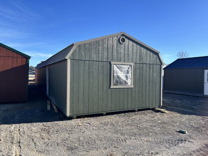 Elite Side Lofted Barn 16x60