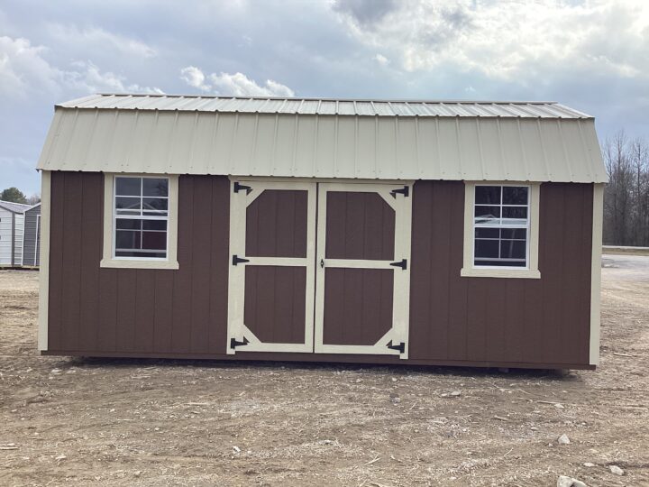Traditional Side Lofted Barn 10 x 20
