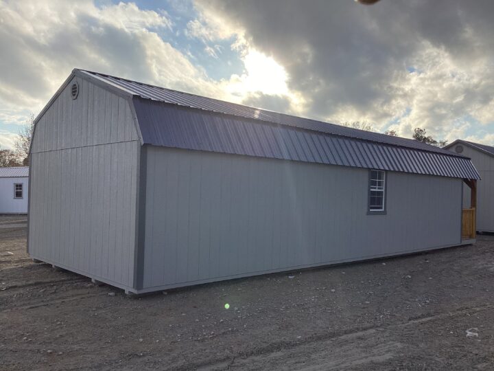 Traditional Lofted Barn Cabin 14 x 40 - Image 5