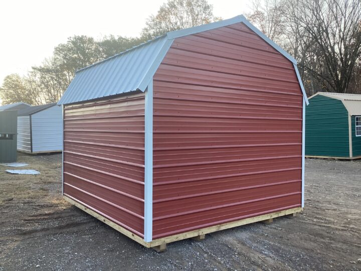 Metal Side Lofted Barn 12 x 12 - Image 2