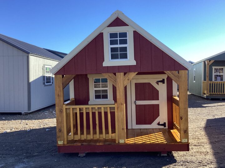 PlayHouse Cabin (Seasonal) 8 x 12 - Image 2