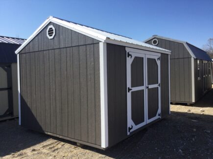 Traditional Short Wall Garden Shed 10 x 12