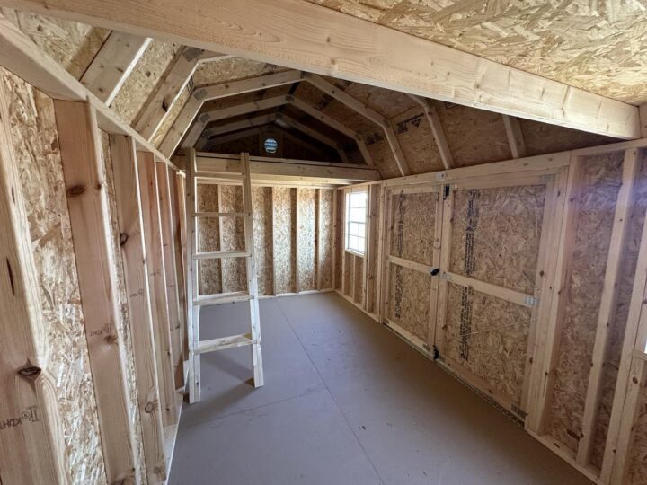 Traditional Side Lofted Barn 8 x 16 - Image 3