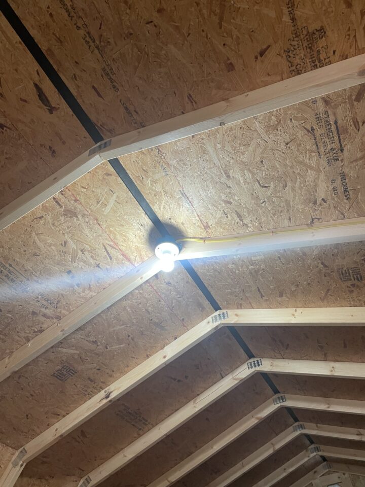 Elite Lofted Barn Cabin 12 x 28 - Image 4