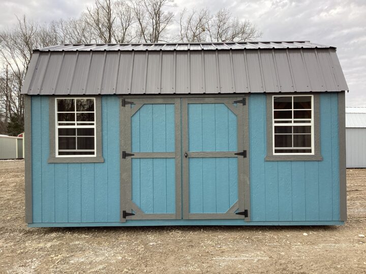 Traditional Side Lofted Barn 10 x 16
