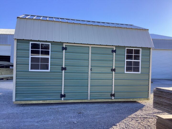 Metal Side Lofted Barn 10 x 16 - Image 7