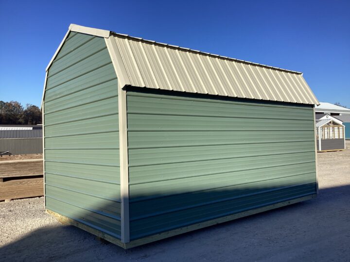 Metal Side Lofted Barn 10 x 16 - Image 5