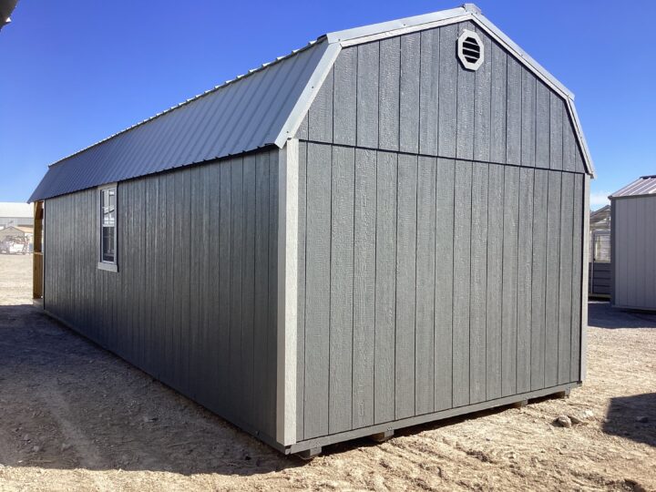 Traditional Lofted Barn Cabin 12 x 32