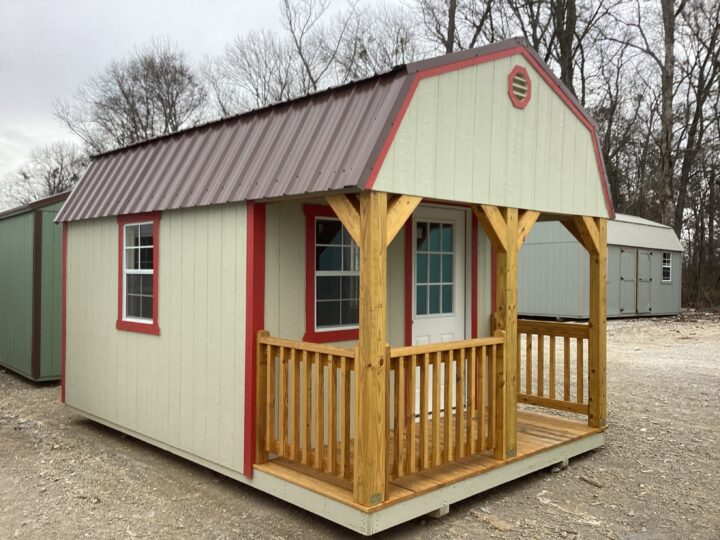 Elite Lofted Barn Cabin 10 x 16 - Image 2