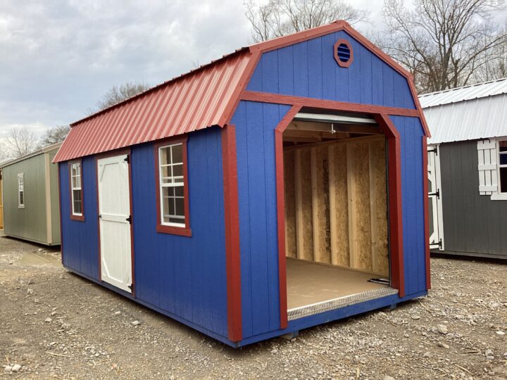 Elite Side Lofted Barn 10 x 20