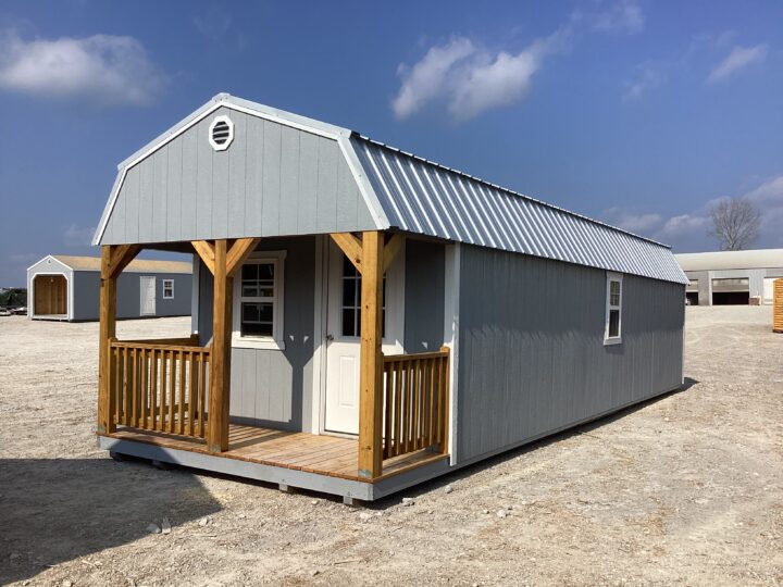 Elite Lofted Barn Cabin 12 x 36 - Image 2