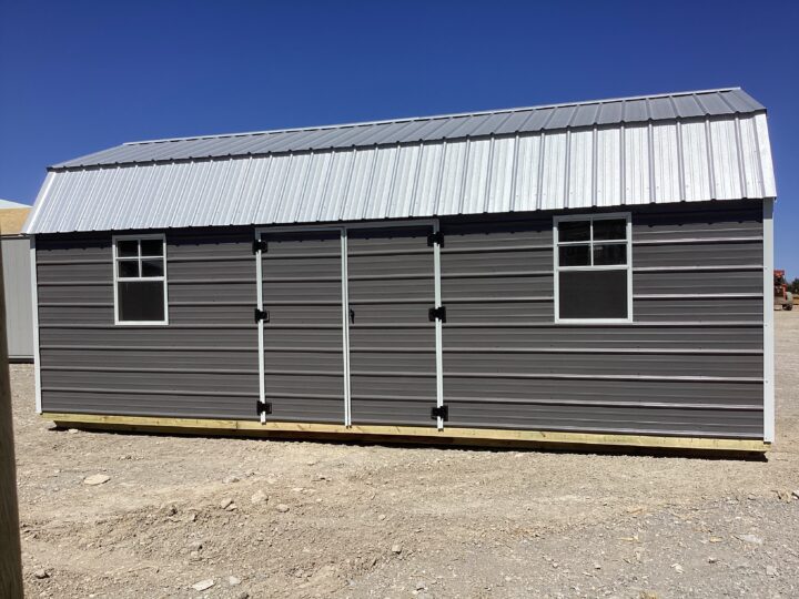 Metal Side Lofted Barn 12 x 24 - Image 9
