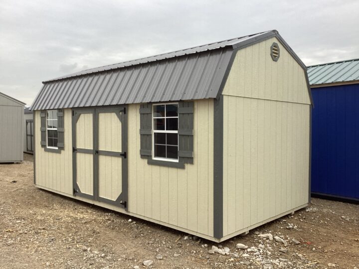 Traditional Side Lofted Barn 10 x 20