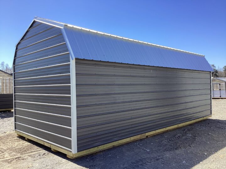 Metal Side Lofted Barn 12 x 24 - Image 4