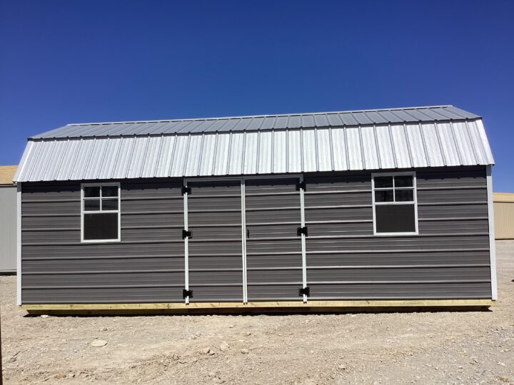 Metal Side Lofted Barn 12 x 24 - Image 6