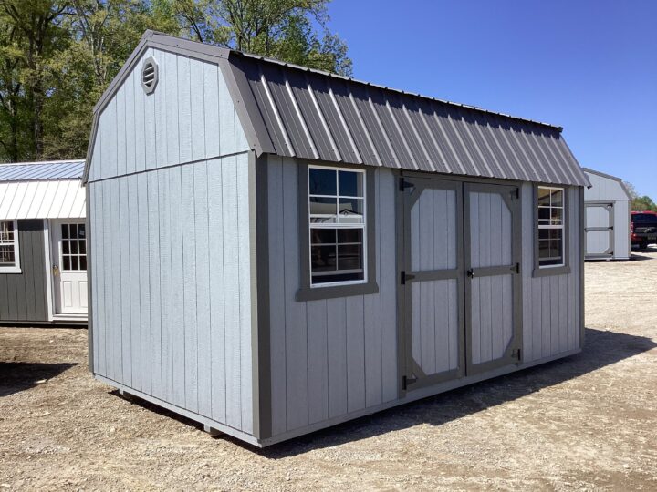 Traditional Side Lofted Barn 10 x 16 - Image 2