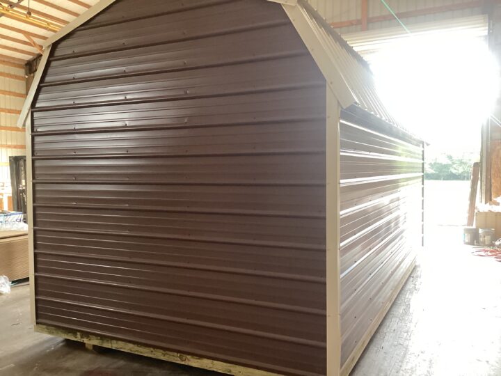 Metal Lofted Barn 10 x 20 - Image 2