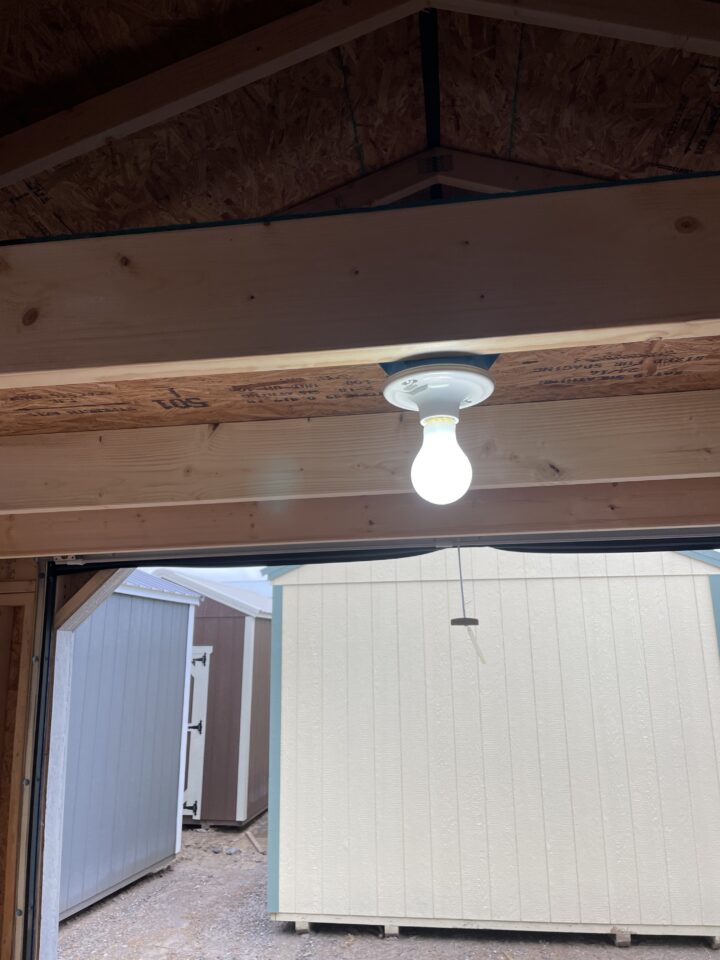 Elite Lofted Garage 12 x 24 - Image 7
