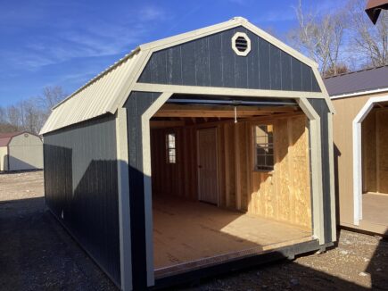 Elite Lofted Garage 12 x 24
