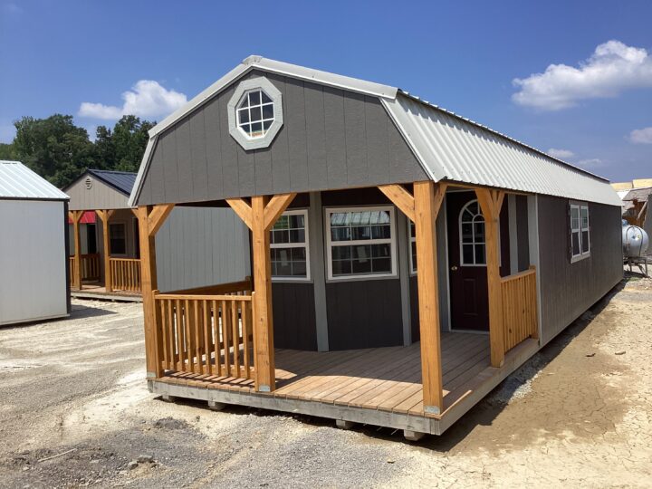 Elite Deluxe Lofted Barn Cabin 12 x 48