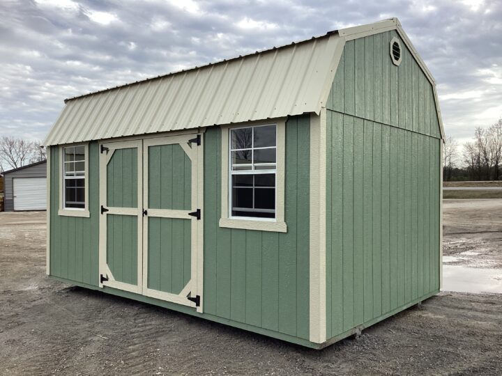 Traditional Side Lofted Barn 10 x 16 - Image 2