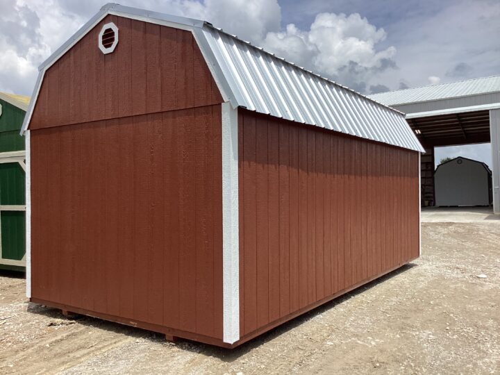Traditional Side Lofted Barn 10 x 20 - Image 2