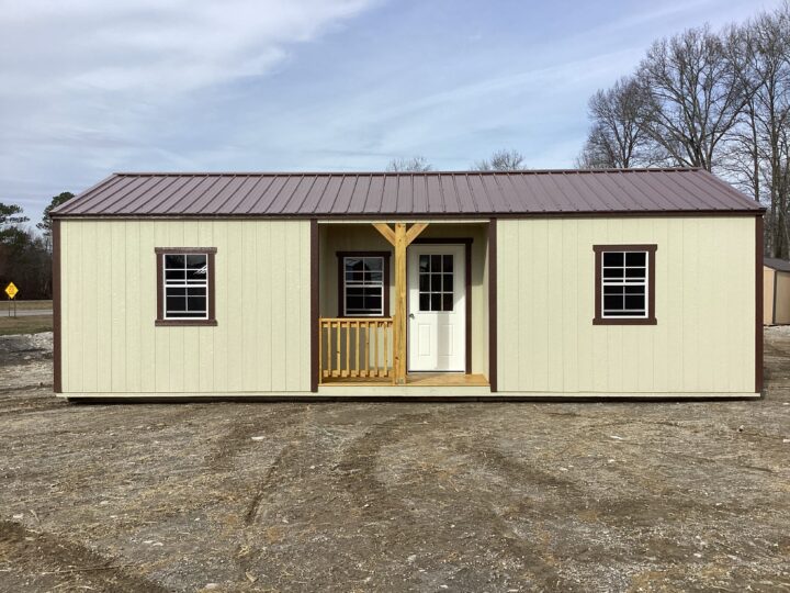 Elite Center Porch Cabin 14 x 32 - Image 7