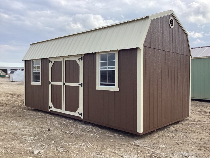 Traditional Side Lofted Barn 10 x 20 - Image 2