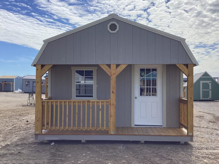 Traditional Lofted Barn Cabin 14 x 40 - Image 4