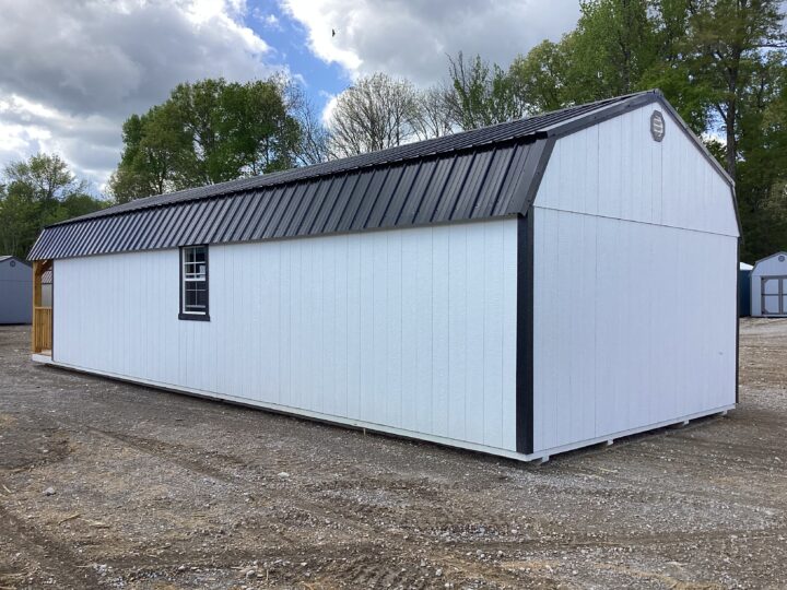 Traditional Lofted Barn Cabin 14 x 40 - Image 5
