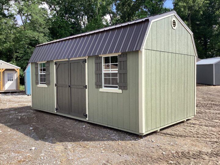 Traditional Side Lofted Barn 10 x 20 - Image 5