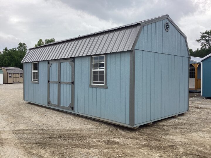 Traditional Side Lofted Barn 12 x 24 - Image 3