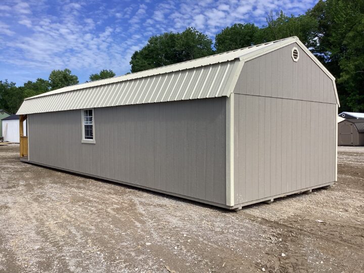 Traditional Lofted Barn Cabin 14 x 40 - Image 3